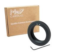 MaD Cameras Adaptador de anillo de montaje para cámara Nikon F y telescopio T2 T2 a AI