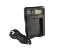 MaD Cameras Cargador de batería LP-E10 para Canon EOS 1100D 1200D 1300D 2000D 4000D Rebel T3 T5 T6 T7 T100 Kiss X5 X50 X80 X90 75cm Cable USB