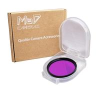MaD Cameras Filtro de corrección de luz fluorescente púrpura FLD de 52 mm para SLR digital (FLD morado, 52 mm)