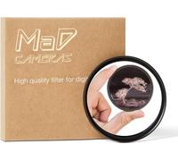 MaD Cameras Filtro de fotografía infrarroja R85 IR de 82 mm, filtro de efecto especial de paso de 850 nm para cámara SLR/DSLR