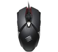 MAD CATZ Rat Bat 6+ Ratón Gamer con cable Ambidextro - Ratón ergonómico con 10 botones programables - Sensor 16000 DPI - Ratón Gaming PC negro RGB