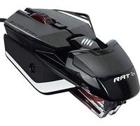 Mad Catz R.A.T. 2+ - Ratón (mano derecha, Óptico, USB, 5000 DPI, 5000 pps, Negro)