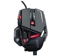 Mad Catz Ratón gaming RAT 8+ 11 botones programables Pixart 3389 16000 DPI Negro ergonómico