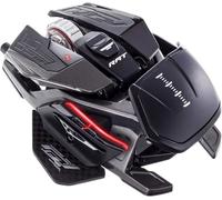 Mad Catz R.A.T. X3 - Ratón (mano derecha, Óptico, USB, 16000 DPI, 16000 pps, Negro)