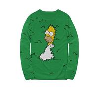 Mad Engine Adult The Simpsons Homer Bushes Sweater X-Large