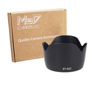 MaD ET-60 II - Parasol para objetivo Canon EF 75-300 mm f/4-5.6 III EF 75-300 mm f/4-5.6 III USM EF-S 55-250 mm f/4-5.6 is II EF-S 55-250 mm f/4-5.6 (no para STM) tulipán bayoneta