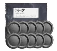 MaD F Mount Body Cap Cover & Rear Lens Cap para Nikon D3500 D3400 D3300 D3200 D5000 D5100 D5200 D5300 D5500 D5600 D7000 D7100 D7200 D7700 D7100 D7200 D7700 500 D. 850 D800 D810 D780 D750 D610 D500