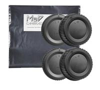 MaD F Mount Body Cap Cover & Rear Lens Cap para Nikon D3500 D3400 D3300 D3200 D5000 D5100 D5200 D5300 D5500 D5600 D7000 D7100 D7200 D7700 D7100 D7200 D7700 500 D. 850 D800 D810 D780 D750 D610 D500