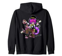 Mad Grin Alchemy Cheshire Brew Trickster Wonderland Spirit Sudadera con Capucha
