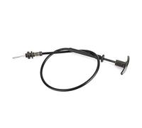 Mad Hornets Cable de liberación de pestillo de capó de repuesto y mango para Pontiac Firebird Trans Am 77-81, color negro