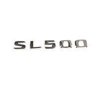 MAD HORNETS Emblema Trasero del Tronco Insignia Cromo Letra SL 500 Apto para Mercedes r230 r231 SL sl500