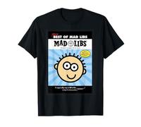 Mad Libs Best of Character Face Blue Burst Camiseta