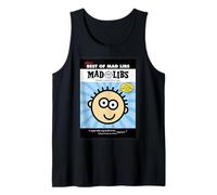 Mad Libs Best of Character Face Blue Burst Camiseta sin Mangas