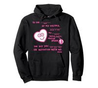 Mad Libs Upside Down Love Valentine Sudadera con Capucha