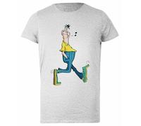 Mad Magazine Don Martin Camiseta Mujer Algodon Gris Mujer