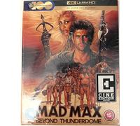 Mad Max 3 : Beyond Thunderdome - Limited Cine Edition - 4K Ultra HD & Blu Ray (Region Free) Includes New Hardback Slipcover, Theatrical Poster and 6 x Art cards
