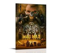 Mad Max Fury RoadOil Painting - Lienzo impermeable y resistente a las manchas, adecuado para cualquier estilo decorativo de dormitorio, sala de estar, oficina, estilo marco, 20 x 30 cm