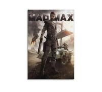 Mad Max - Póster de videojuegos, pintura decorativa, lienzo, póster de pared e imagen artística moderna para decoración de dormitorio familiar, 60 x 90 cm