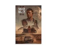 Mad MaxOil - Lienzo impermeable y resistente a las manchas, adecuado para cualquier estilo decorativo de dormitorio, sala de estar, oficina, estilo sin marco, 40 x 60 cm