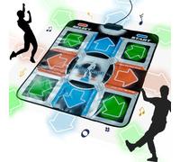 Mad Monkey Alfombra de Baile para niños a Partir de 8 años - Alfombra de Baile Retro - Alfombra Musical con más de 100 Canciones, 9 Juegos y 3 Niveles de dificultad