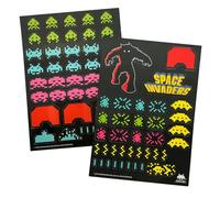 Mad Monkey Imanes Space Invaders - 80 imanes Decorativos Retro para Nevera, Oficina o Pizarra magnética - Accesorios de los 80 - Imprescindibles para los nostálgicos de lo Retro