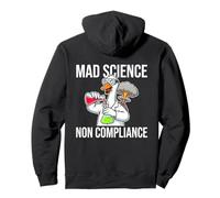 Mad Science Incumplimiento Científico Divertido Ganso Química Sudadera con Capucha