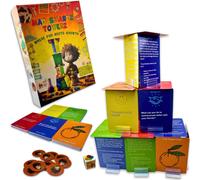 MAD SMARTZ TOWERZ, un juego de cartas de habilidades interpersonales para controlar la ira y las emociones, empata y habilidades sociales; Princ