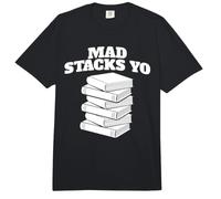 Mad Stacks Yo Funny Pila de Libros Comfort Colors Adult Heavyweight T-Shirt