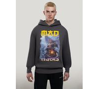 MAD TIGERS Sudadera 'Dark Oceans' gris L EUR