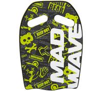 Mad wave ergo kickboard printed negro/amarillo