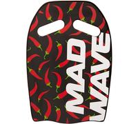 Mad wave ergo kickboard printed negro/rojo