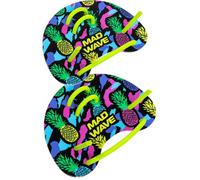 Mad wave finger paddles fun azul/rosa
