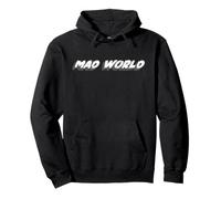 Mad World | Música de 1980 Canción de los 80 Sudadera con Capucha