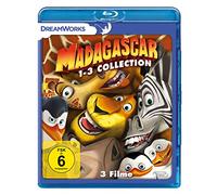 Madagascar 1-3 [Blu-ray]