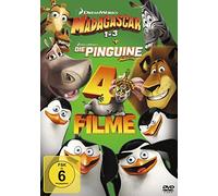 Madagascar 1-3 + Die Pinguine aus Madagascar [Alemania] [DVD]
