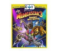 Madagascar 3 (3 discos) 3D, BLU-RAY, DVD más copia digital