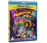 Madagascar 3: Europe'S Most Wanted (Blu-ray + Dvd) [Edizione: Regno Unito] [ITA] [Italia] [Blu-ray]