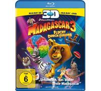 Madagascar 3 - Flucht durch Europa (+ BR) (+ DVD) [Alemania] [Blu-ray]