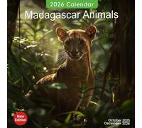 Madagascar Animals Calendar 2026: A Year of Rare and Fascinating Animals from Madagascar | Kalender Calendario Calendrier