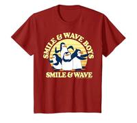 Madagascar Penguins Smile And Wave Sunset Text Poster Camiseta