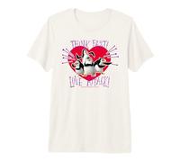 Madagascar Think Fast Love ataca a los pingüinos Camiseta Premium