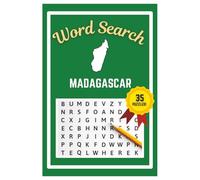 Madagascar Word Search Puzzle Book: Easy to read print | 6x9 inches | 35 Puzzles, 315 Words, 53 Pages | Gift for Country & Geography Lovers, Vacations, Road Trips, Holidays, & Free Time