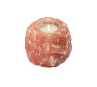Wagner Life Portavelas de cristal de sal, mediano 700g