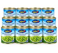 MADALO - MIMO Judías Verdes Anchas Cortadas Pack 12 x 780 g - 420g P.E. | Listas para cocinar; corte uniforme y textura tierna, ideales para múltiples recetas.
