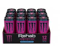 MADALO - Pack 12 unidades monster Lando Norris zero azúcar Latas 500ml - Edición limitada (Pack 12uds, Rehab Wild Berry)