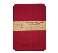 Madam Sew Alfombrilla de pedal para máquina de coser, goma antideslizante que mantiene el pedal en su lugar, accesorio de costura, 7 x 10 pulgadas