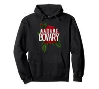 Madame Bovary Rosa roja Sudadera con Capucha