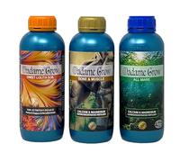 Madame Grow - Abono Universal para Plantas - Mejora Crecimiento y Floración - Para Todo Tipo de Semillas - 3 x 1 L