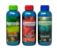 Madame Grow - Abono Universal para Plantas Verdes - Nutrición y Crecimiento - Formula Orgánica - 3 x 1 L