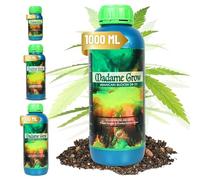 MADAME GROW abono plantas - fertilizante plantas - abono plantas verdes - fertilizante plantas verdes - sustrato plantas verdes - abono para plantas - fertilizante universal (JAMAICAN BLOOM 1L)